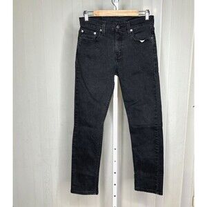Levi’s Men Jeans 502 Straight Leg Black Color Cotton Size 29